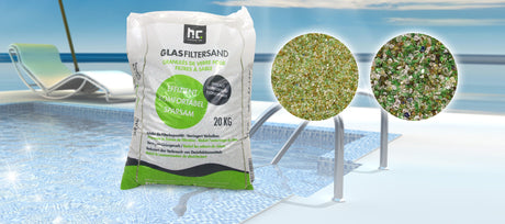 Spezial Glasgranulat von Höfer Chemie für Sandfilteranlagen