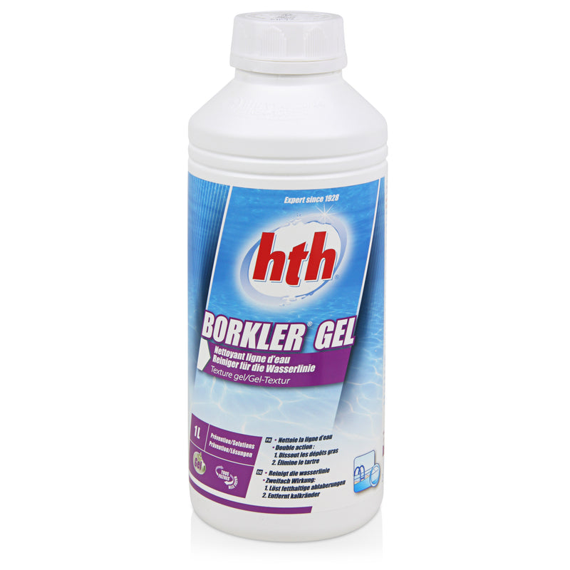 1 L hth® BORKLER GEL (Nettoyant ligne d'eau)