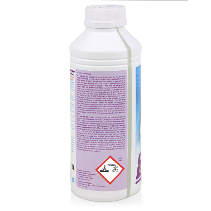 1 L hth® BORKLER GEL (Nettoyant ligne d'eau)