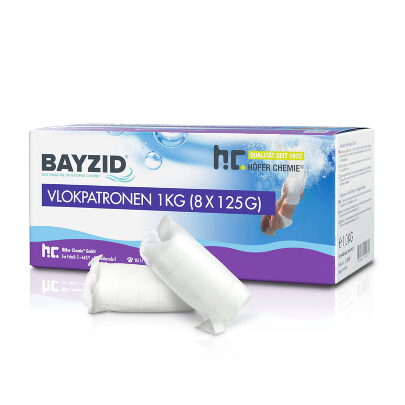1 kg BAYZID®-flockpatroon voor zwembaden