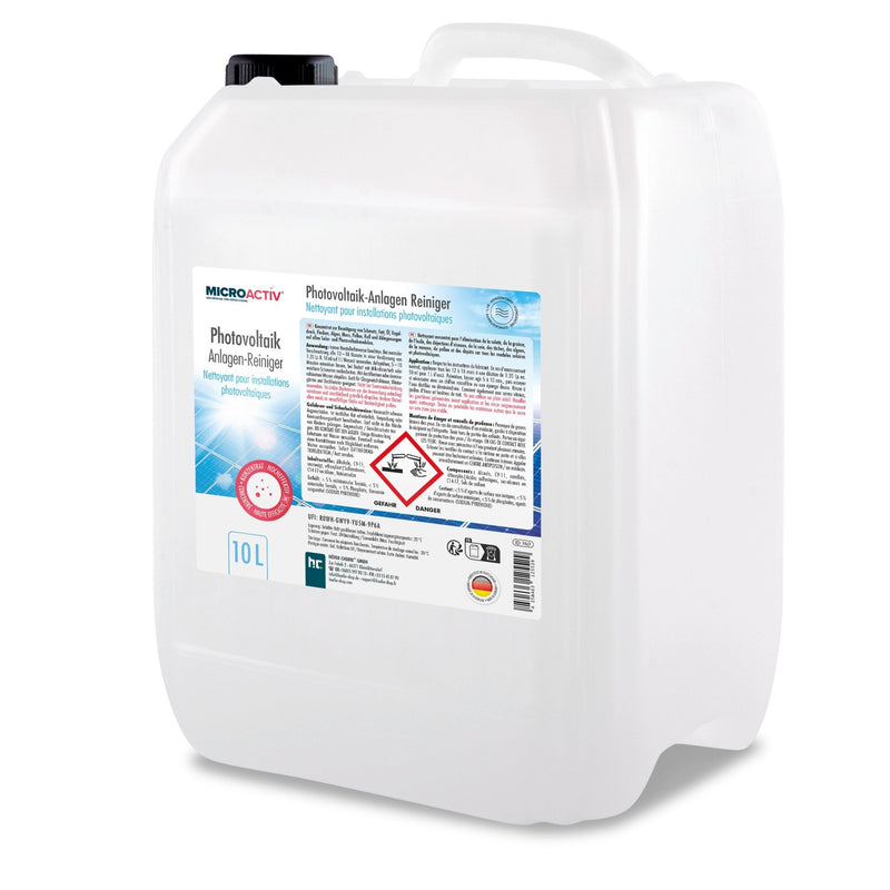 10 L MICROACTIV® Reiniger voor fotovoltaïsche systemen