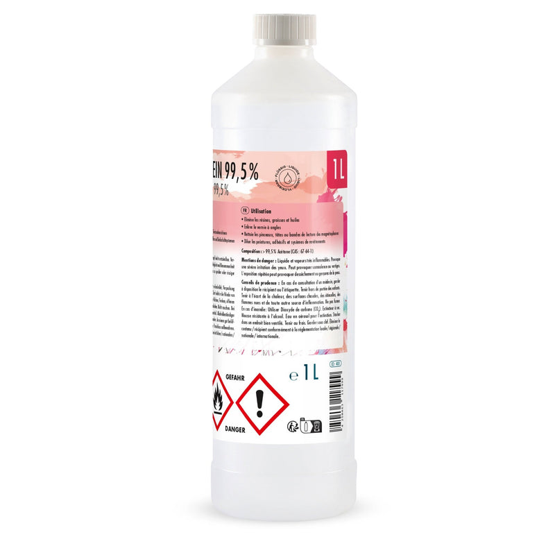 1 L Höfer Chemie® Aceton rein 99,5% in Flaschen - Höfer Chemie GmbH