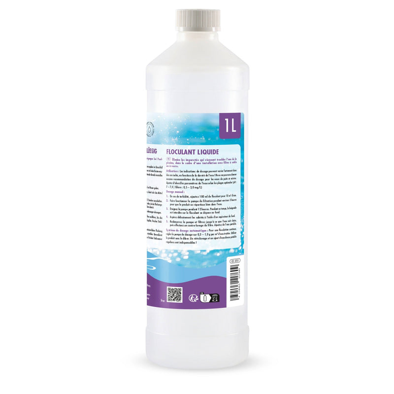 1 L BAYZID® Flockungsmittel flüssig für Pools in Flaschen - Höfer Chemie GmbH