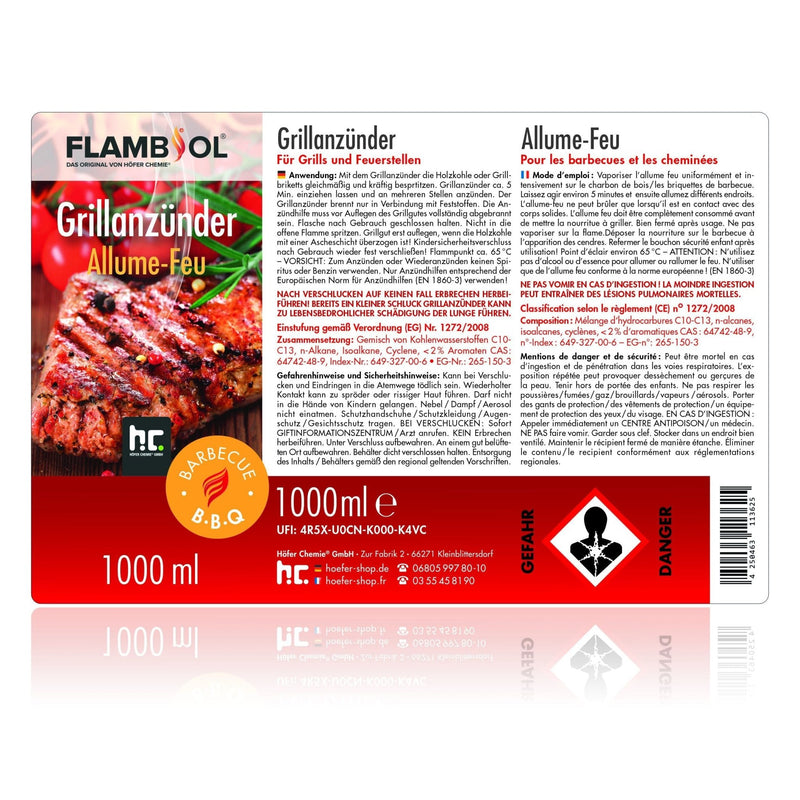 FLAMBIOL® Grillanzünder - Set - Höfer Chemie GmbH
