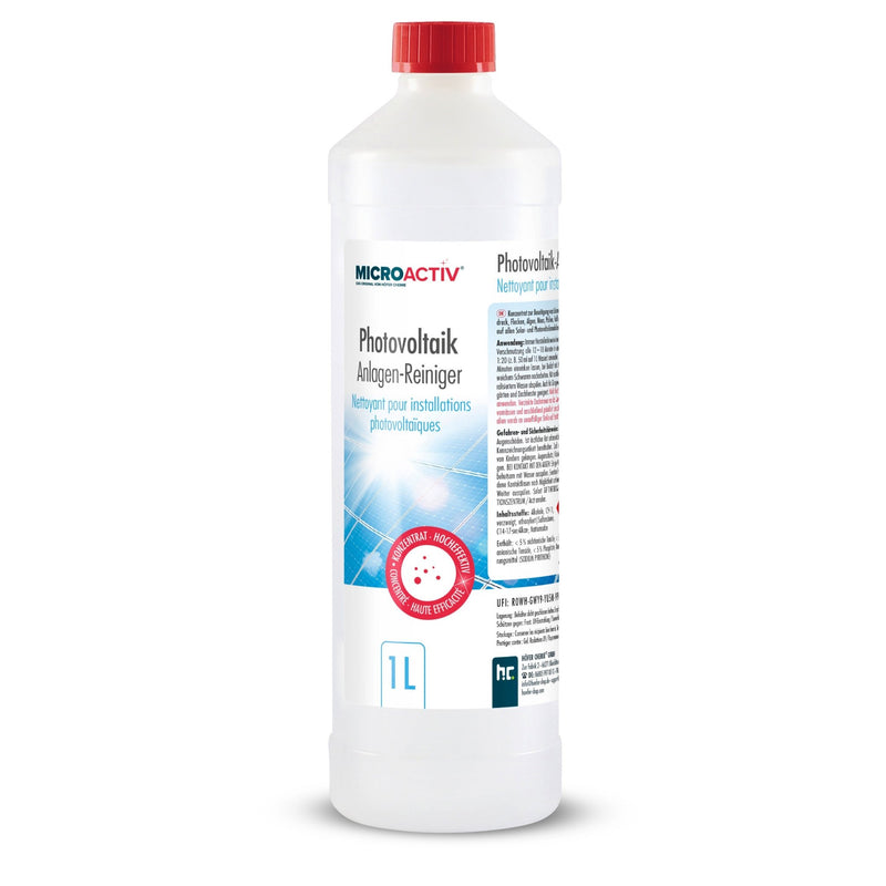 1 L MICROACTIV® Photovoltaik Anlagen Reiniger - Höfer Chemie GmbH