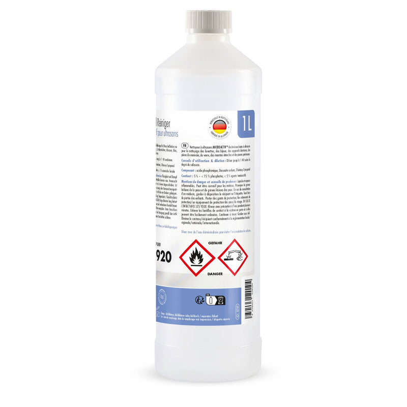 1 L Microactiv® Ultraschallreiniger Flüssig-Konzentrat für Ultraschallbad - Höfer Chemie GmbH