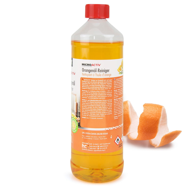 1 L Microactiv® Orangenöl Reiniger Konzentrat - Höfer Chemie GmbH