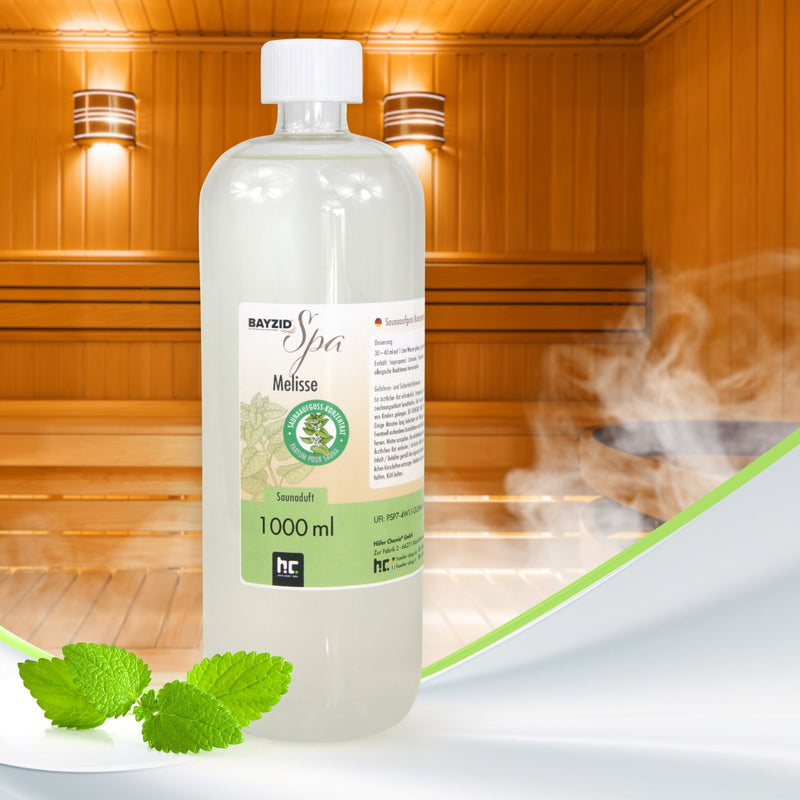 1 L BAYZID® SPA Saunaaufguss Zitronenmelisse