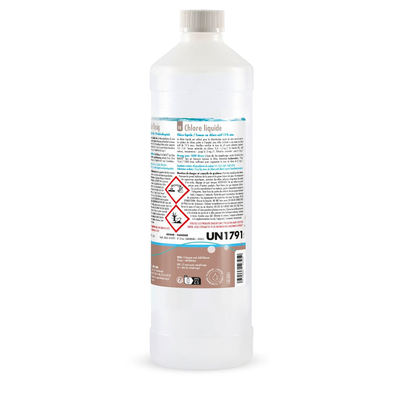 1 kg BAYZID® SPA Chlor flüssig für Whirlpools & Planschbecken - Höfer Chemie GmbH