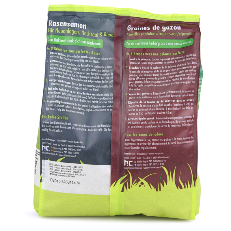 1 kg VERDURMAX® Rasensamen - Höfer Chemie GmbH