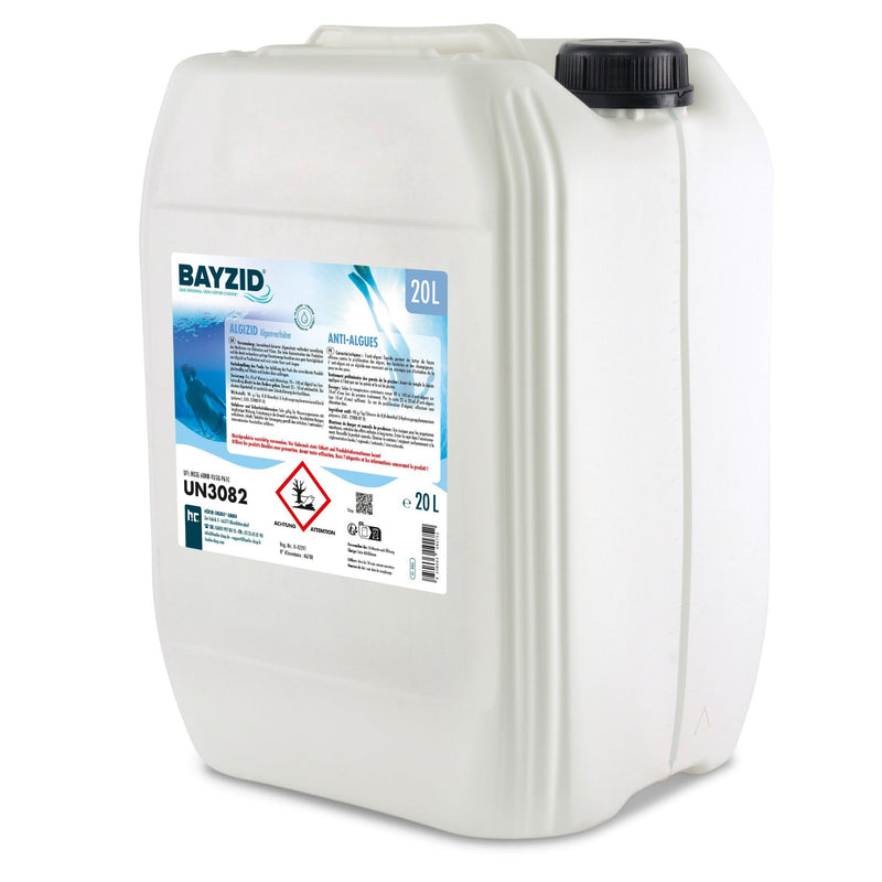 20 L BAYZID® Algizid Algenverhütung für Pools in Kanister - Höfer Chemie GmbH