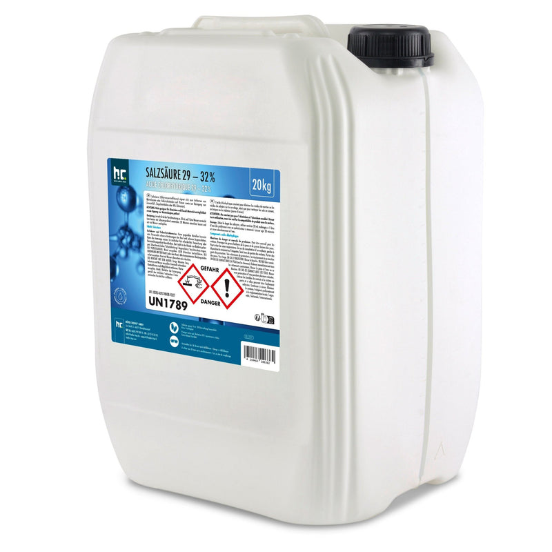 20 kg Höfer Chemie® Salzsäure 29-32% - Höfer Chemie GmbH