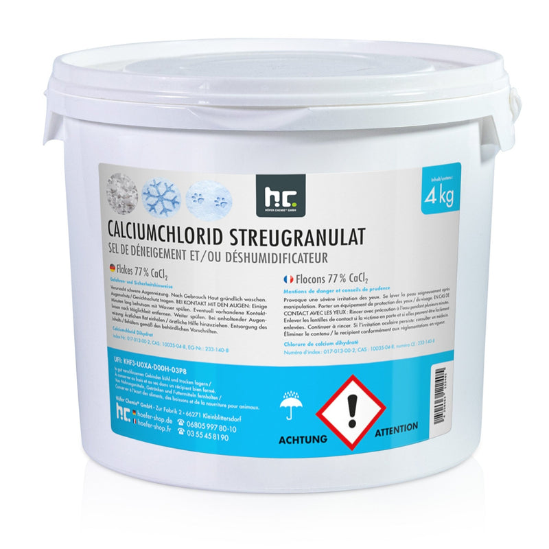4 kg de Chlorure de Calcium