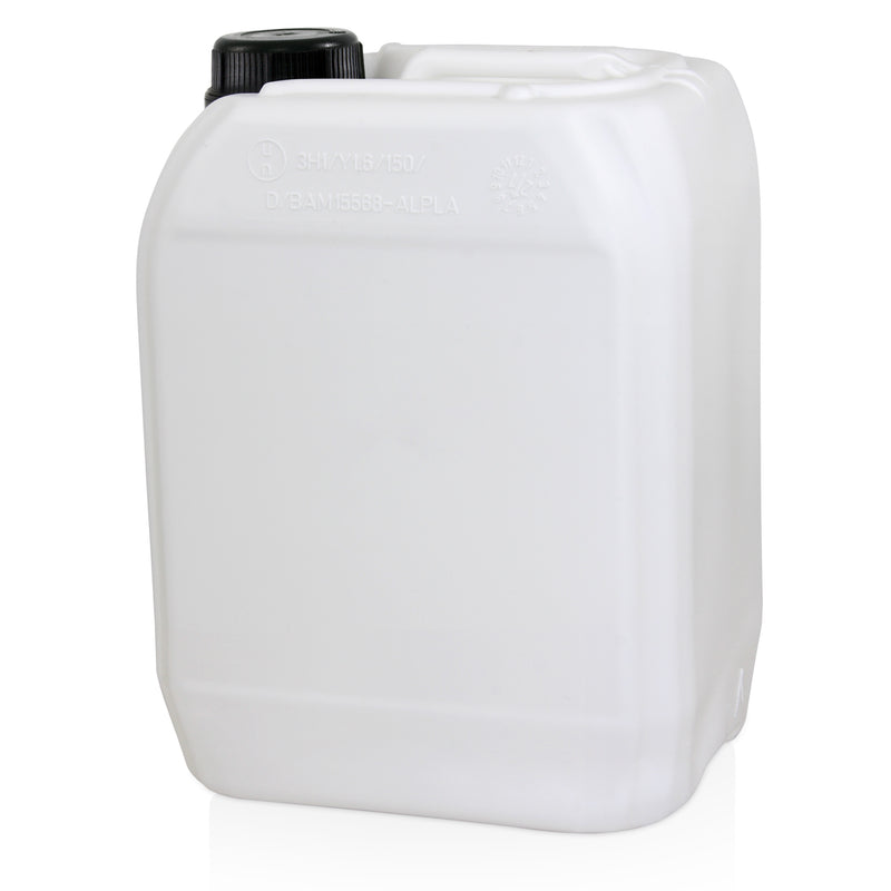 Bidon en plastique blanc de 10 L