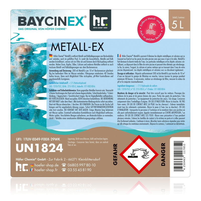 5 L BAYCINEX® Metall - Ex im praktischen Kanister - Höfer Chemie GmbH