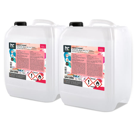 Acétone pur 99,5% Höfer Chemie® en bidon de 10 L