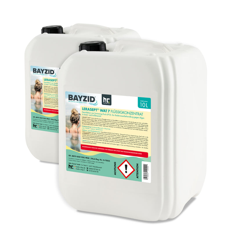 Oxygène actif Lerasept® WAT 7 en bidon de 10 L