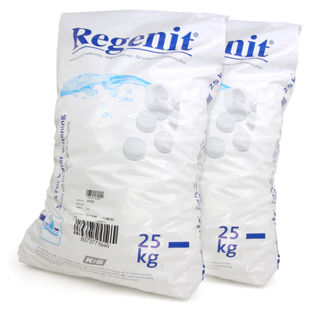 25 kg Comprimés de sel évaporé Regenit® pour la régénération des adoucisseurs d'eau