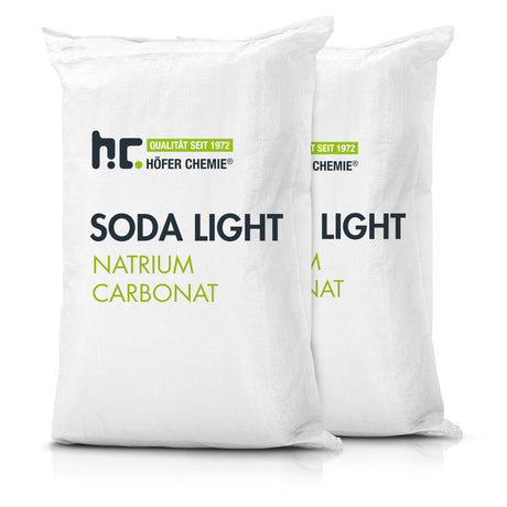 25 kg natriumcarbonaat (soda) lichte technische kwaliteit