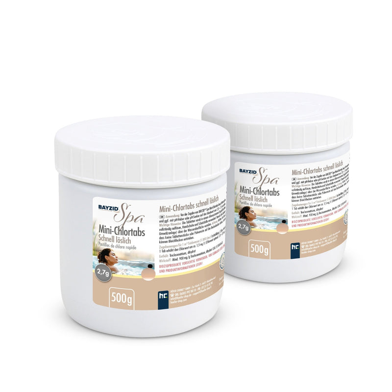 500 g BAYZID® SPA Mini - Chlortabs 2,7 g schnell löslich - Höfer Chemie GmbH