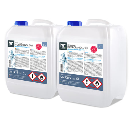 Alcool isopropylique 70% Höfer Chemie® en bidon de 5 L