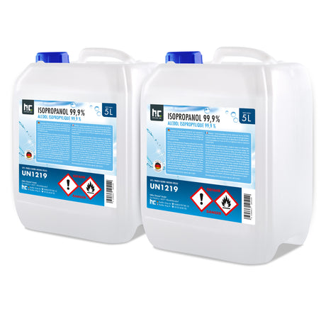 Alcool isopropylique 99,9% Höfer Chemie® en bidon de 5 L