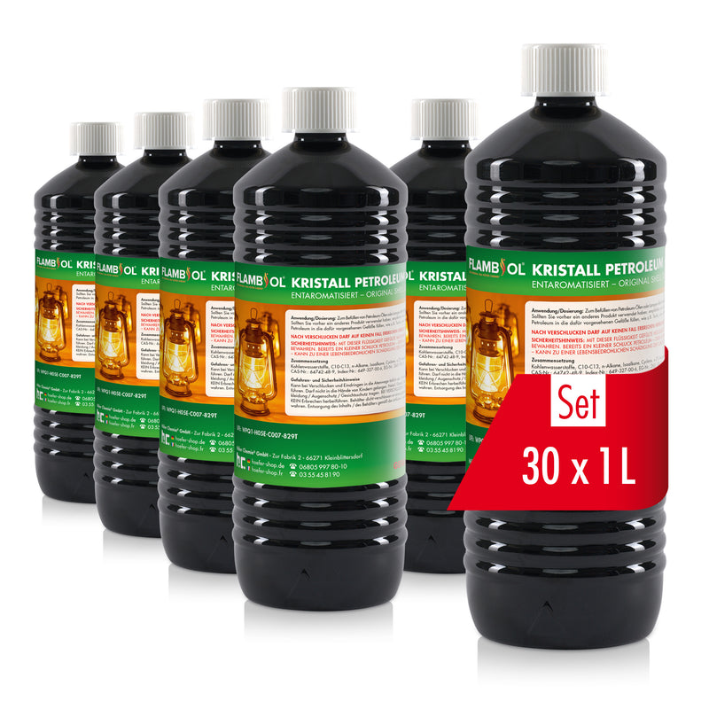 Pétrole de chauffage FLAMBIOL® en bouteille de 1 L