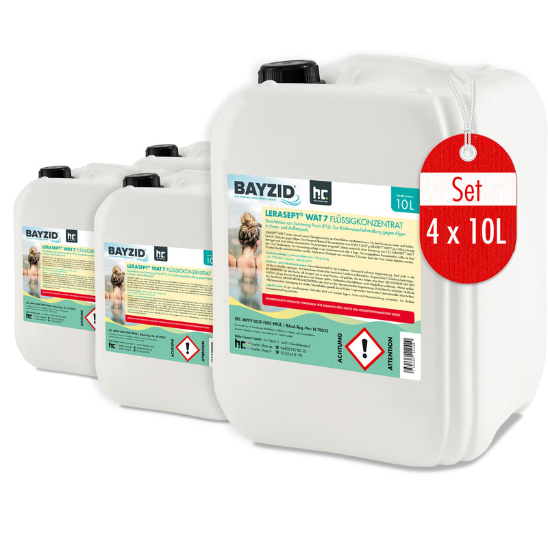 Oxygène actif Lerasept® WAT 7 en bidon de 10 L
