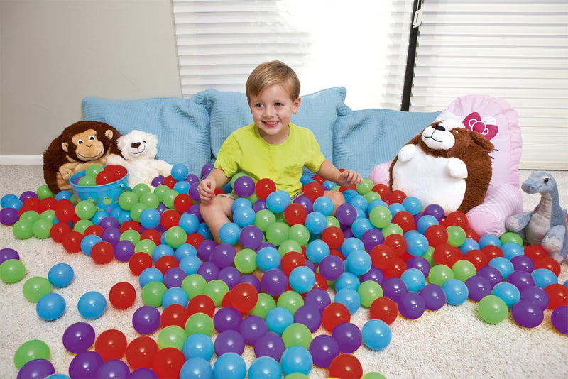 100 Bälle mit Tragetasche - für Bällebad