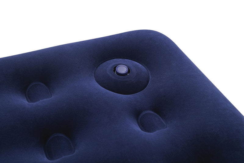 Bestway® tweepersoons luchtbed met geïntegreerde voetpomp 203 x 152 x 28 cm