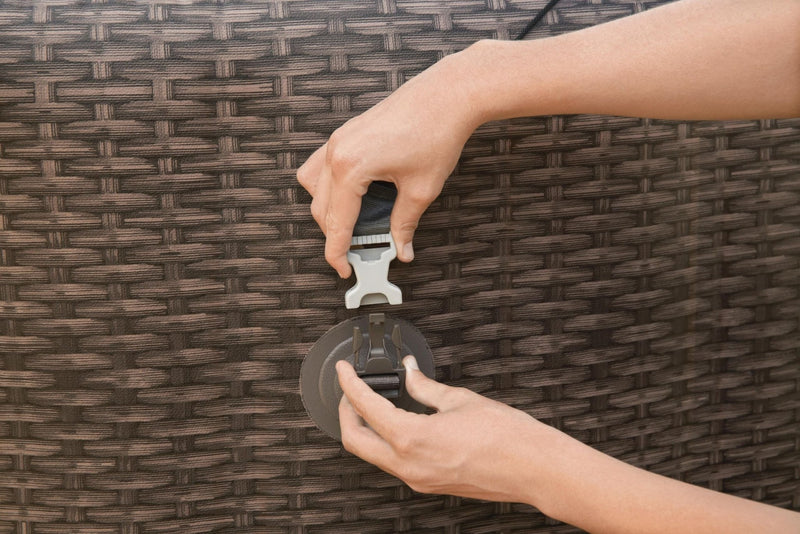 LAY-Z-SPA® Xtras Sonnenschutzdach für Whirlpools 183 x 94 x109 cm - Höfer Chemie GmbH