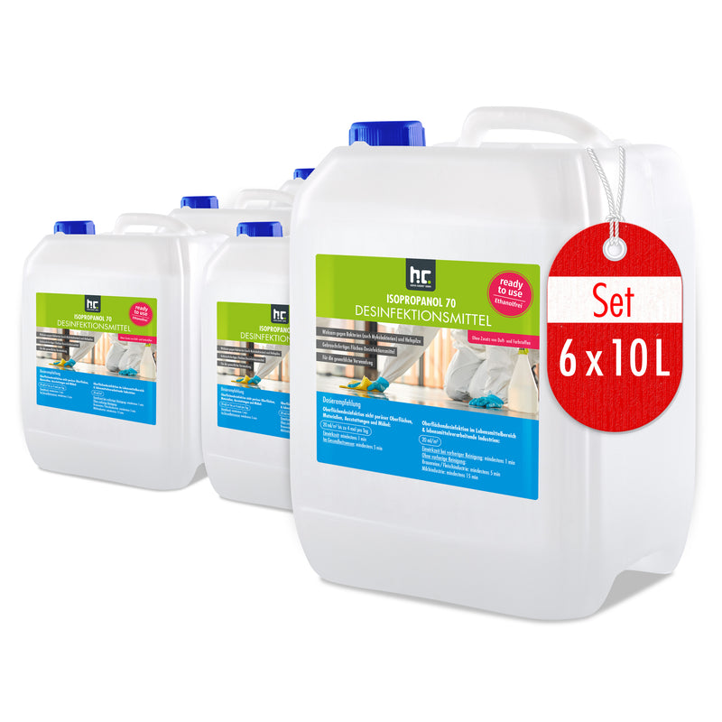 10 L Isopropanol 70 - Desinfektionsmittel für Oberflächen