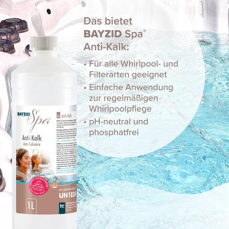 1 L BAYZID® SPA Anti-Kalk für Whirlpools