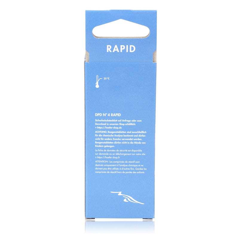 Nachfülltabletten Aktivsauerstoffgehalt & pH-Wert