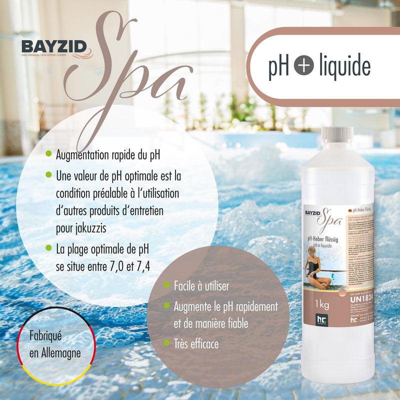 1 kg BAYZID® SPA pH Heber flüssig - Höfer Chemie GmbH