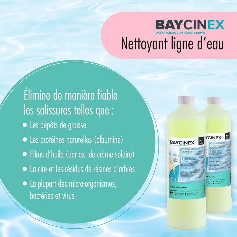1 L BAYCINEX® Beckenrandreiniger in Flaschen - Höfer Chemie GmbH