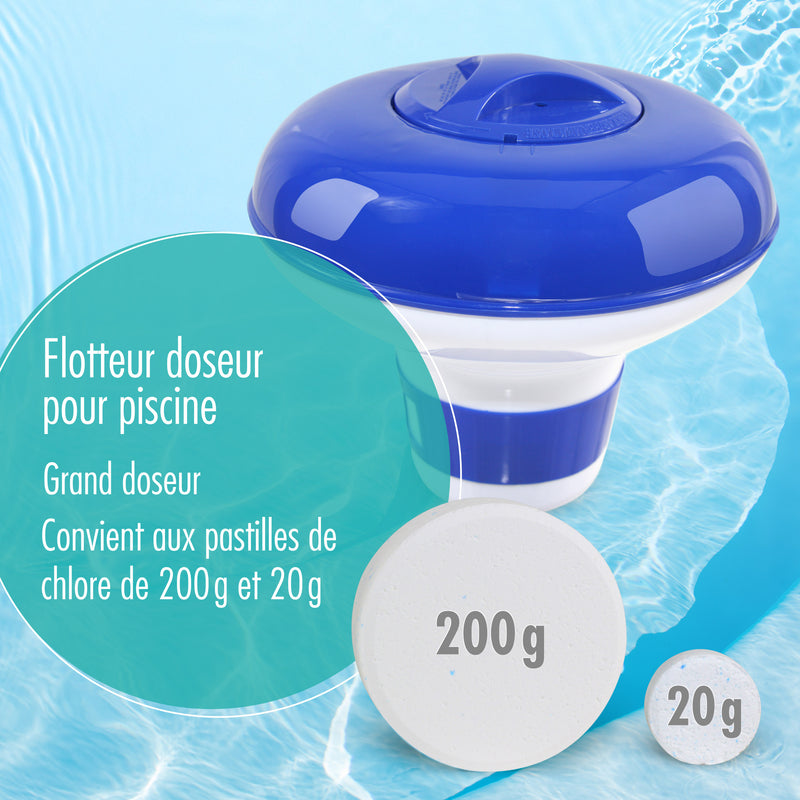 Pool Dosierschwimmer groß für Chlortabletten