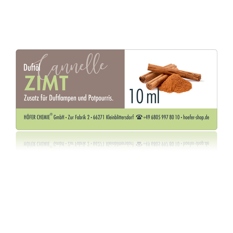 10 ml BAYZID® SPA Duftöl Zimt