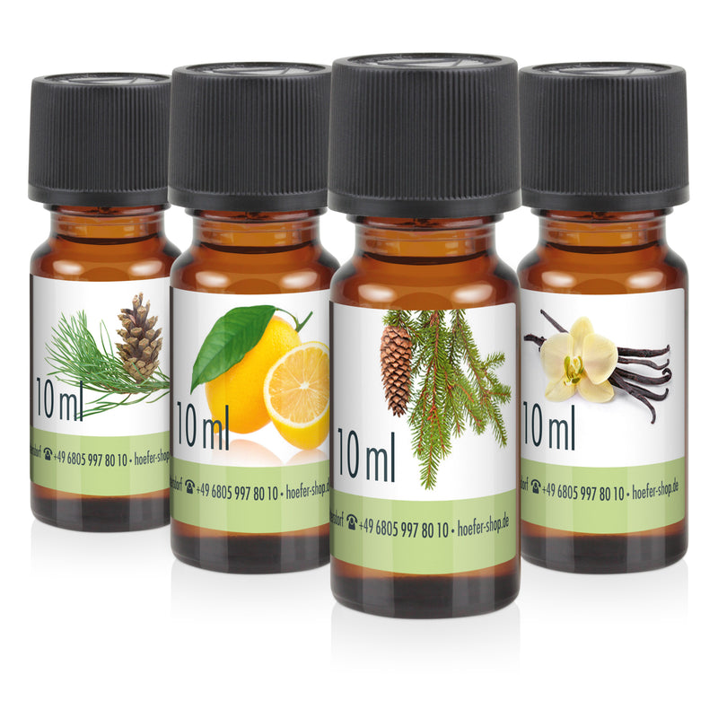 4 x 10 ml BAYZID® SPA Duftöl-Set Nr. 2