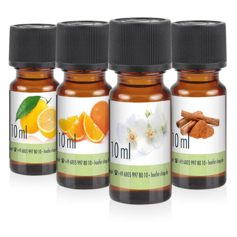 4 x 10 ml BAYZID® SPA Duftöl-Set Nr. 3