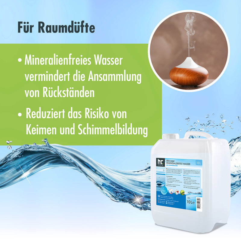 Eau déminéralisée Höfer Chemie® en bidon de 10 L