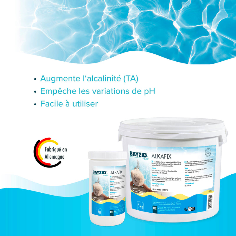 1 kg BAYZID® Alkafix zur Anhebung der Alkalinität (TA) - Höfer Chemie GmbH