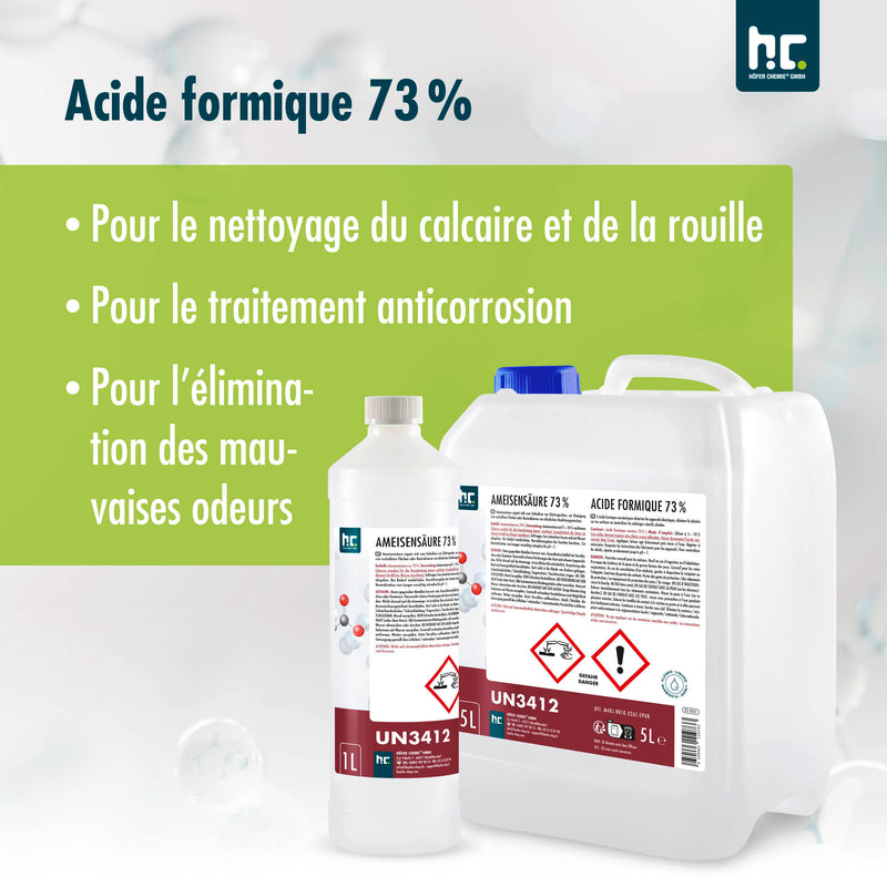5 L Höfer Chemie® Ameisensäure 73% technische Qualität - Höfer Chemie GmbH