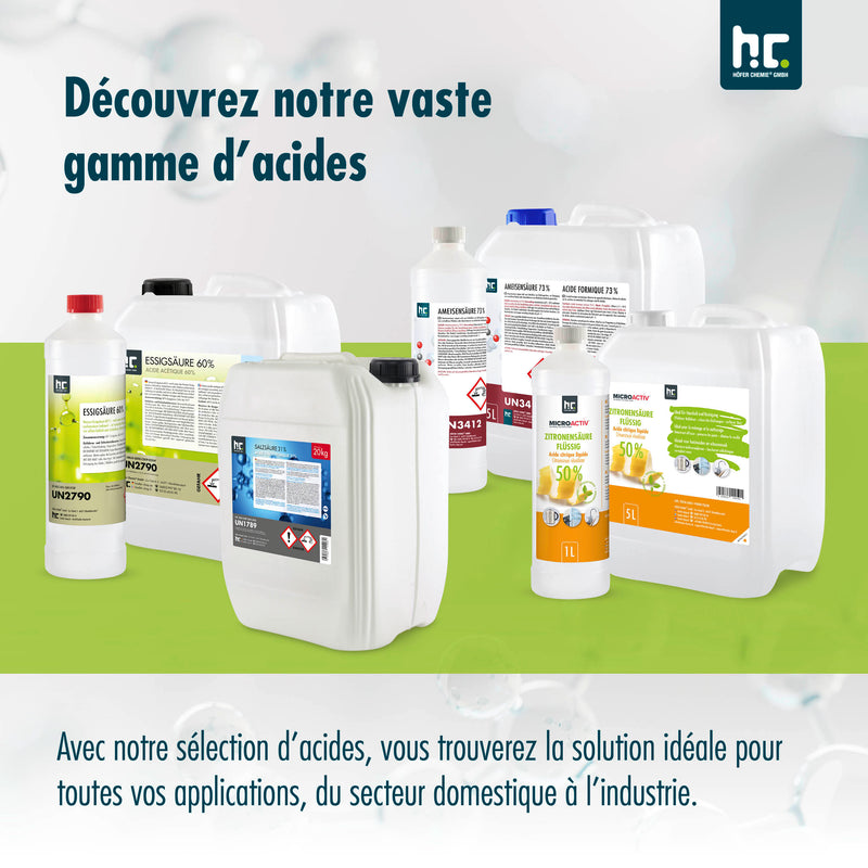 5 L Höfer Chemie® Ameisensäure 73% technische Qualität - Höfer Chemie GmbH