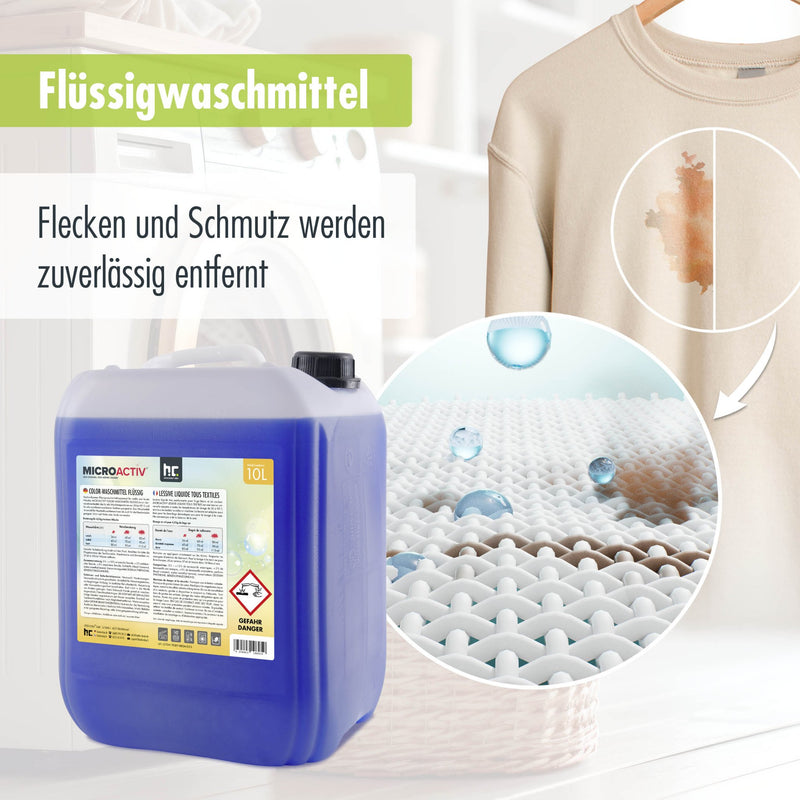10 L Microactiv® Color Waschmittel flüssig - Höfer Chemie GmbH