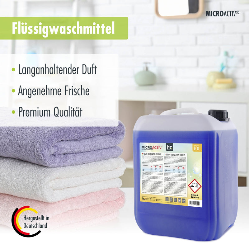 10 L Microactiv® Color Waschmittel flüssig - Höfer Chemie GmbH