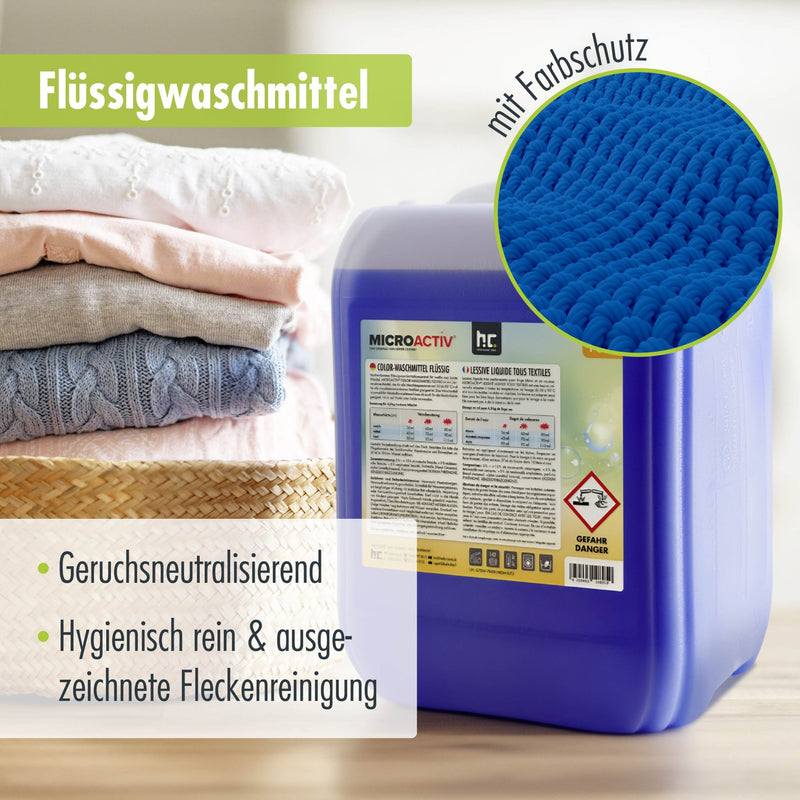 10 L Microactiv® Color Waschmittel flüssig - Höfer Chemie GmbH