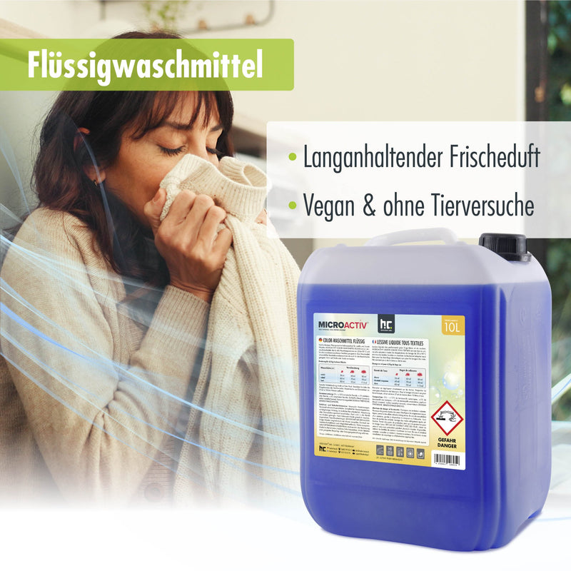 10 L Microactiv® Color Waschmittel flüssig - Höfer Chemie GmbH