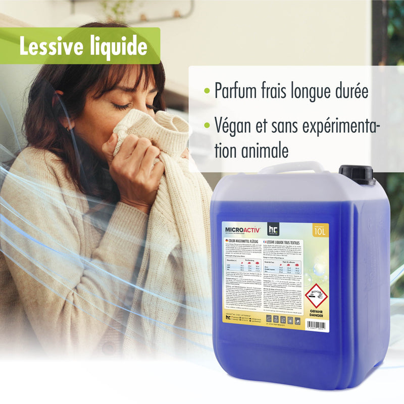 10 L Microactiv® Color Waschmittel flüssig - Höfer Chemie GmbH
