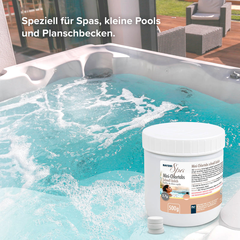 500 g BAYZID® SPA Mini - Chlortabs 2,7 g schnell löslich